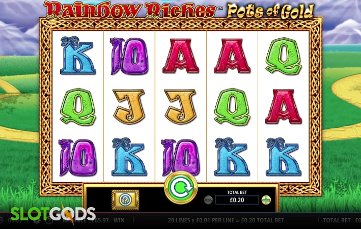 Rainbow Riches Pots of Gold Slot - Screenshot 