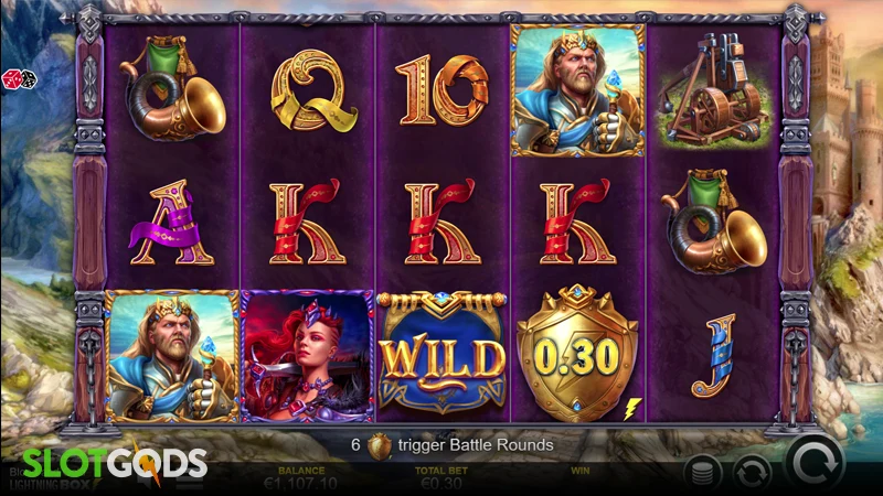 Blood and Gold Slot - Screenshot 