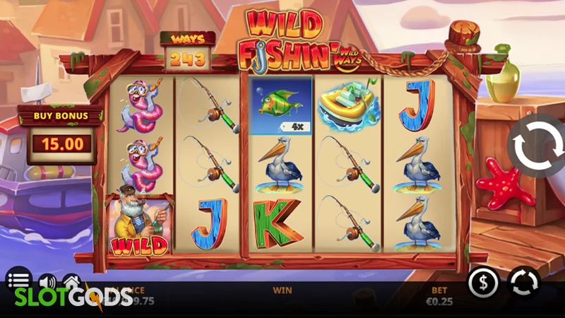 Wild Fishin' Wild Ways Slot - Screenshot 