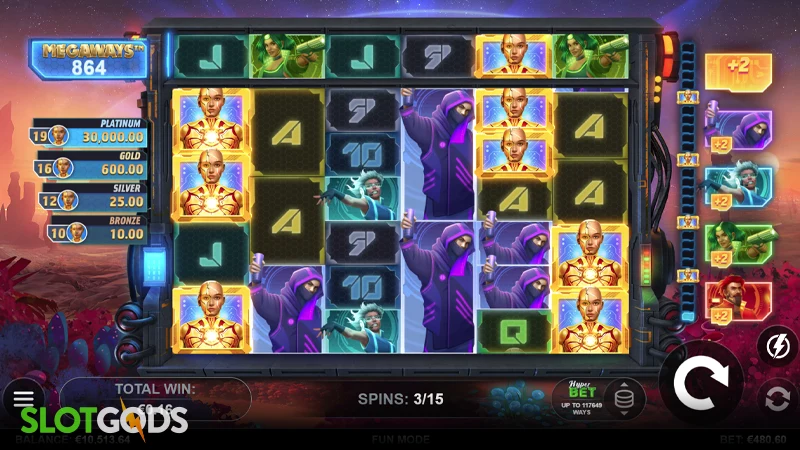Machina Reloaded Megaways Slot - Screenshot 2
