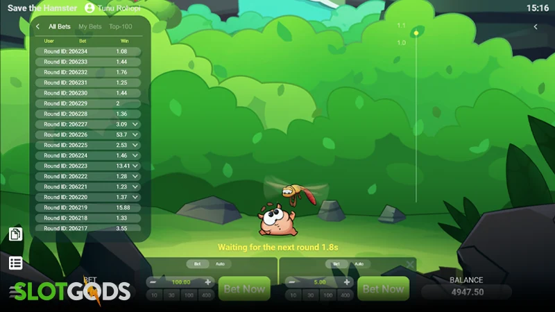 Save The Hamster Slot - Screenshot 