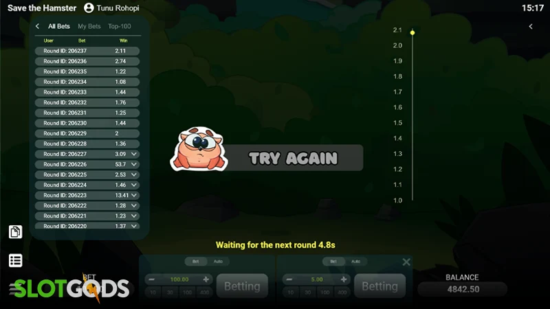 Save The Hamster Slot - Screenshot 2