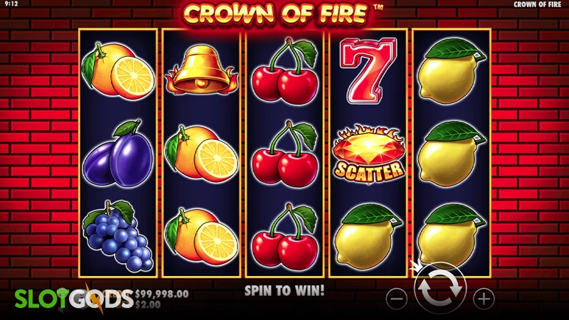 Crown of Fire Slot - Screenshot 