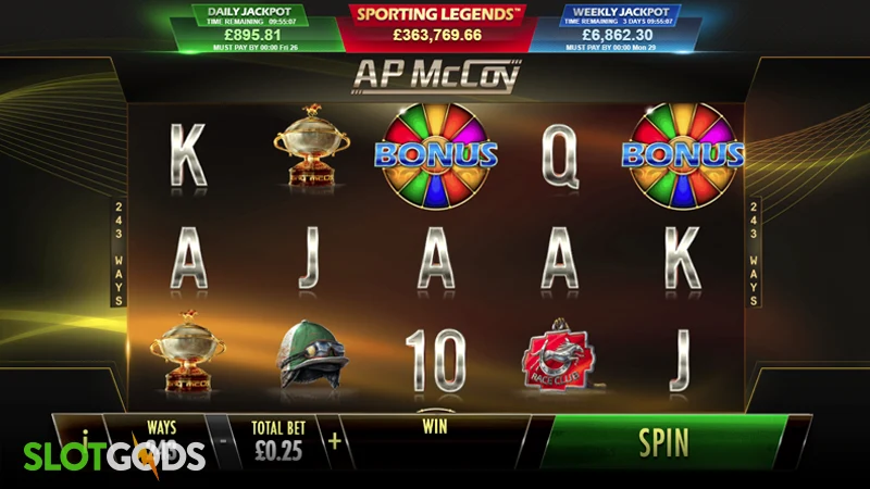 AP McCoy Sporting Legends Slot - Screenshot 4