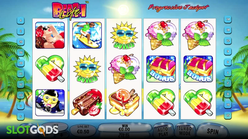Beach Life Slot - Screenshot 