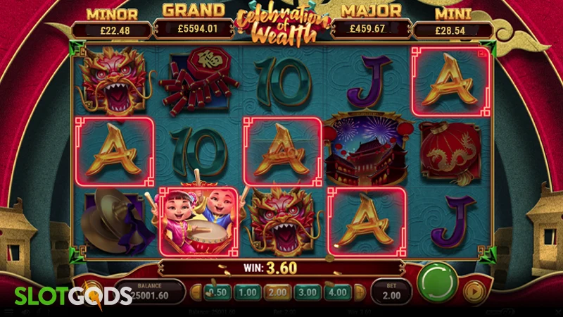 Celebration of Wealth Slot - Screenshot 