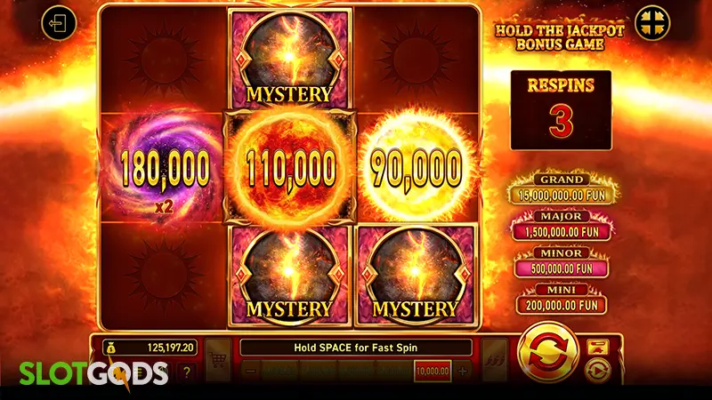 9 Burning Stars™ Slot - Screenshot 2