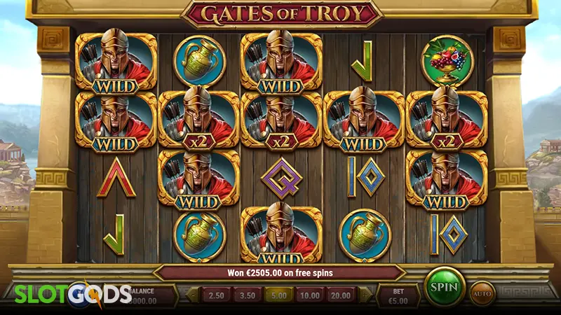 Gates of Troy Slot - Screenshot 4