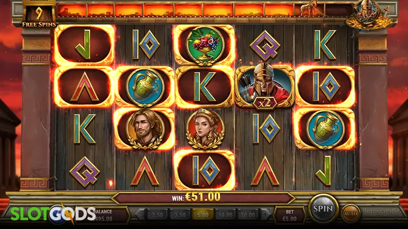 Gates of Troy Slot - Screenshot 3