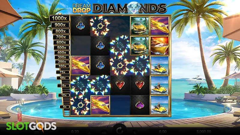Dream Drop Diamonds Slot - Screenshot 