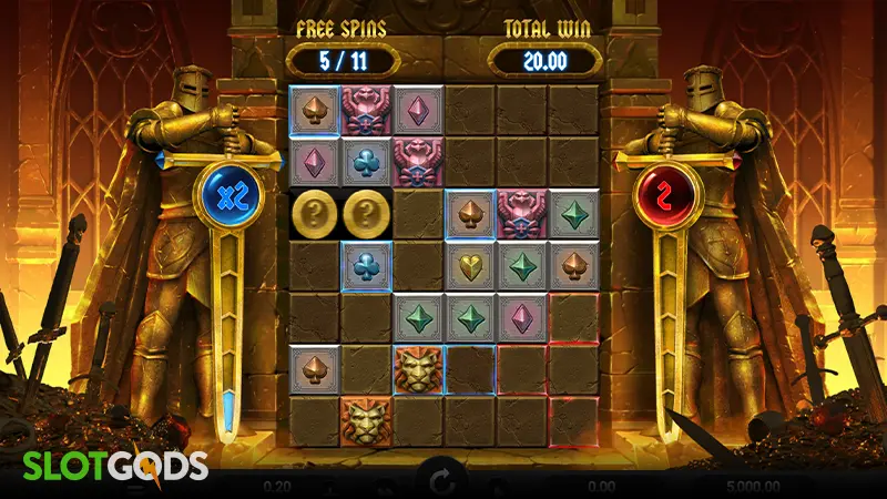 Templar Tumble 2: Dream Drop Slot - Screenshot 