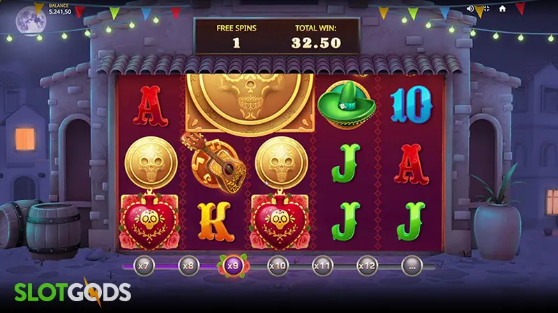 Golden Calaveras Slot - Screenshot 