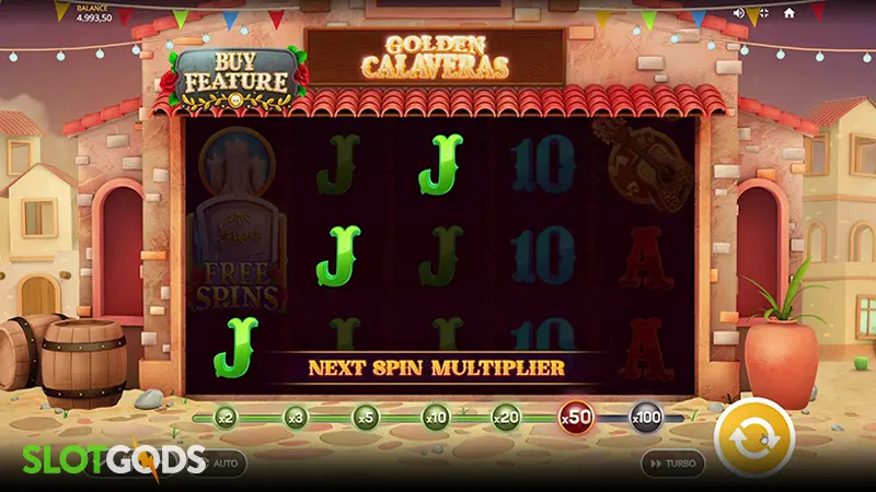 Golden Calaveras Slot - Screenshot 2