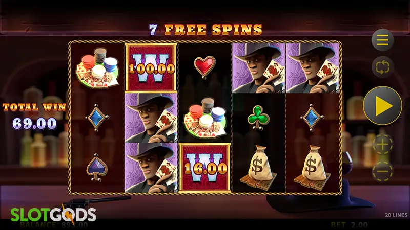 Outlaw Saloon Slot - Screenshot 