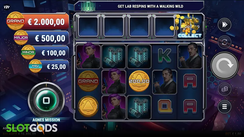 Agnes Mission: Wild Lab Slot - Screenshot 5
