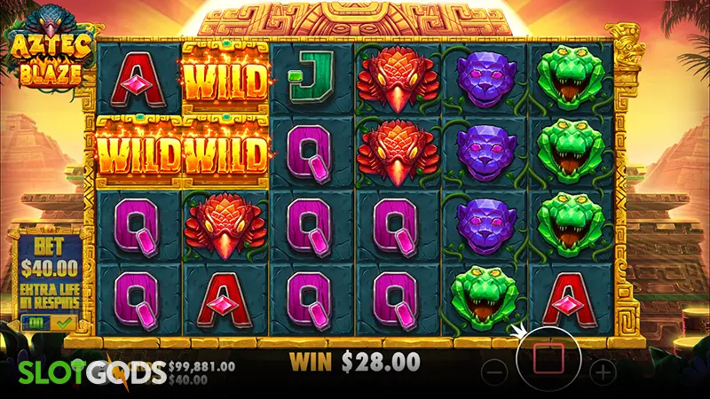Aztec Blaze Slot - Screenshot 2