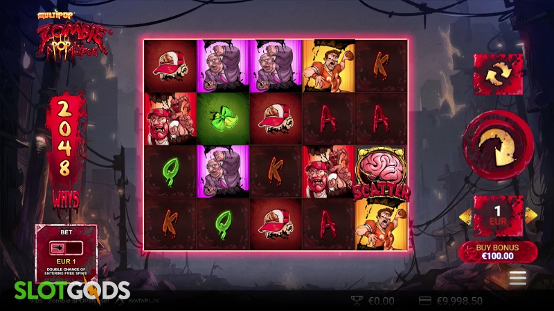 Zombie aPOPalypse Slot - Screenshot 