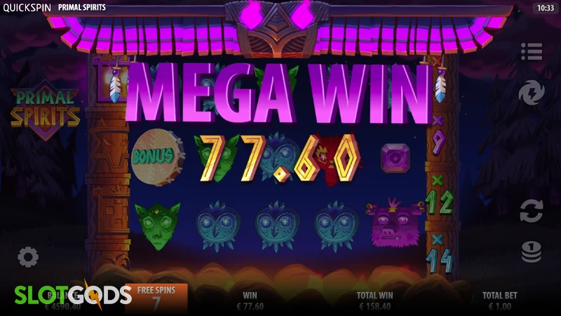 Primal Spirits Slot - Screenshot 4