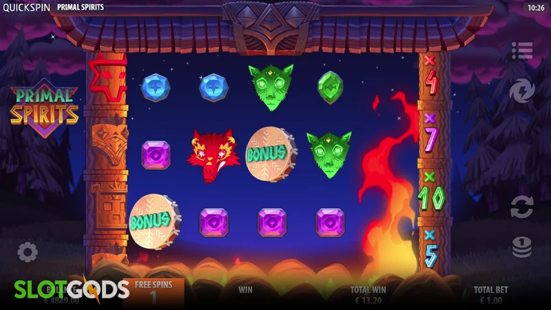 Primal Spirits Slot - Screenshot 3