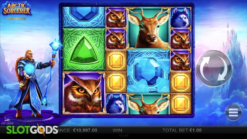 Arctic Sorcerer Gigablox Slot - Screenshot 2