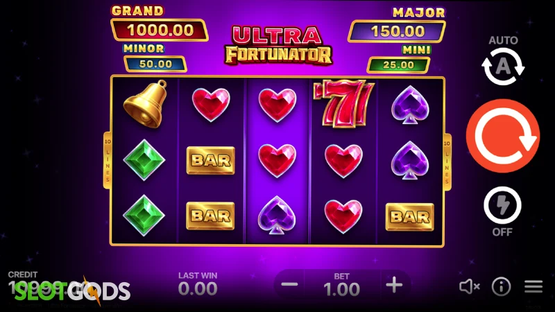 Ultra Fortunator: Hold & Win Slot - Screenshot 