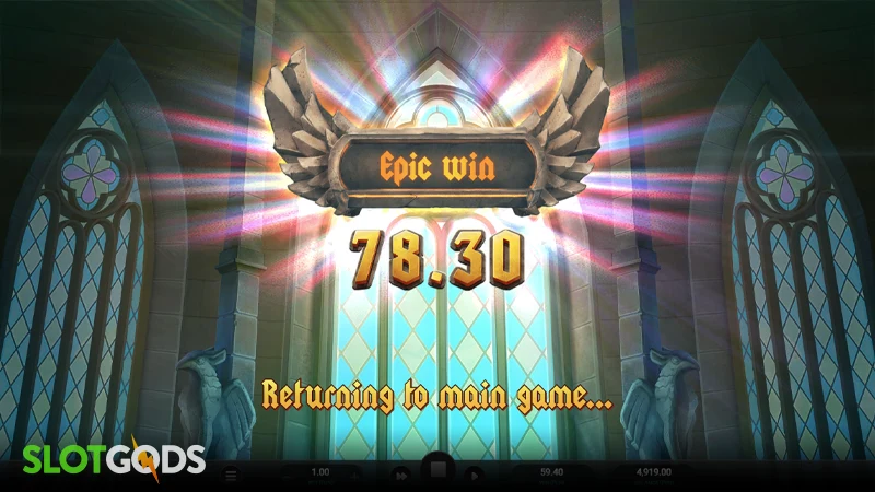 Templar Tumble Slot - Screenshot 4