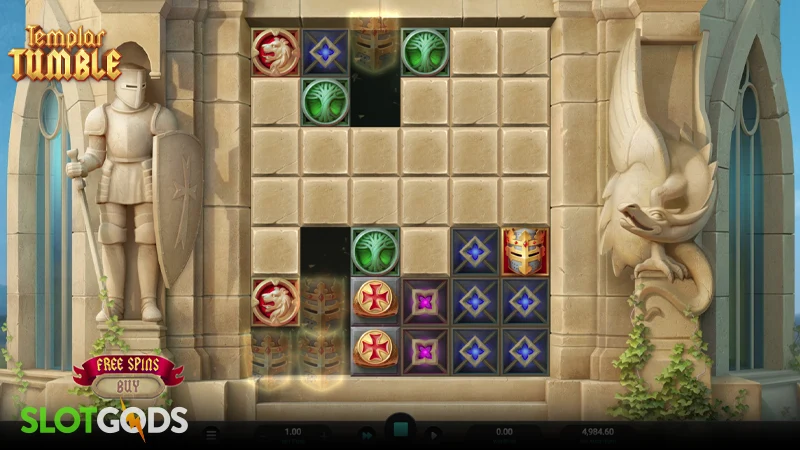 Templar Tumble Slot - Screenshot 2