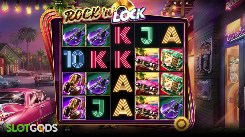 Rock 'n' Lock Slot - Screenshot 