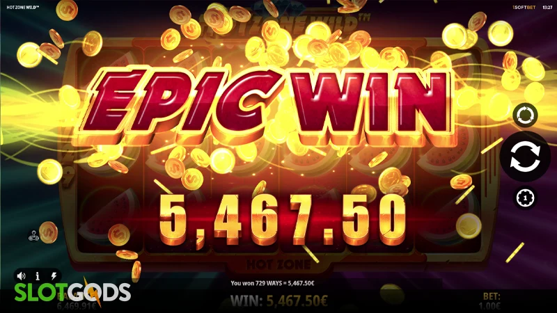 Hot Zone Wild Slot - Screenshot 4