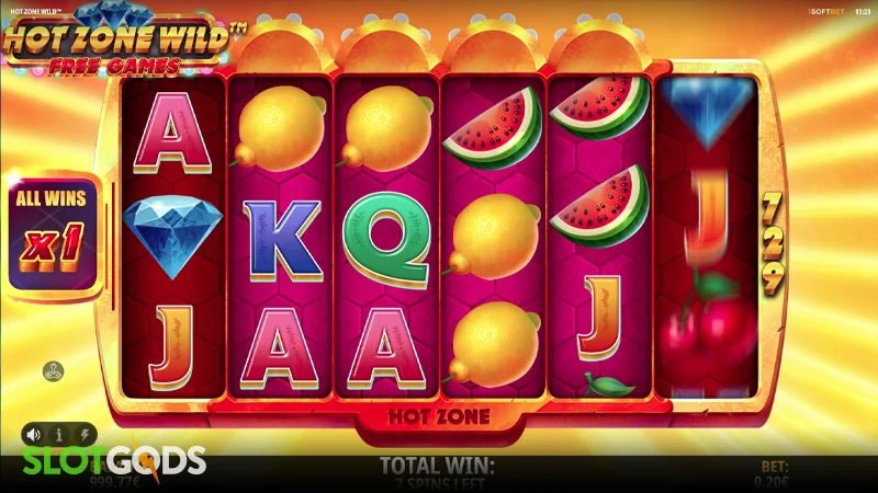 Hot Zone Wild Slot - Screenshot 2