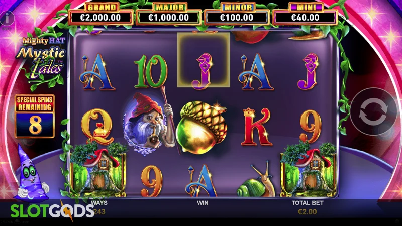 Mighty Hat: Mystic Tales Slot - Screenshot 3