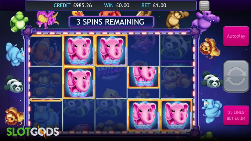 Fluffy in Space Slot - Screenshot 3