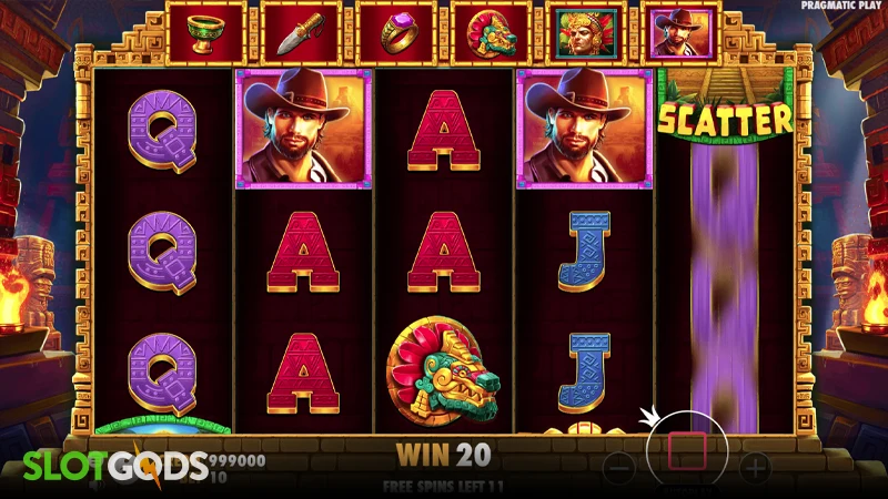 John Hunter and the Mayan Gods Slot - Screenshot 