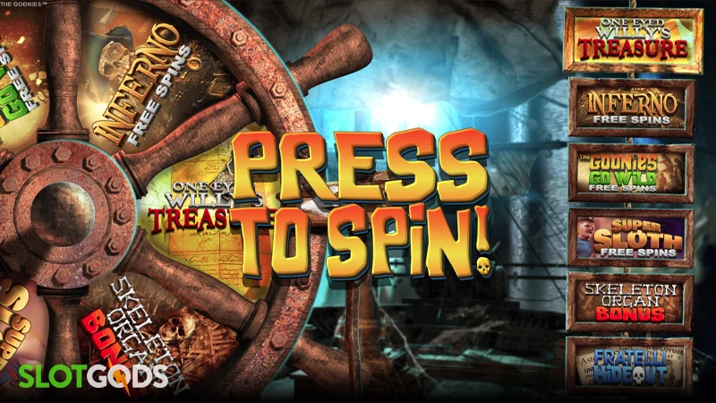 The Goonies Slot - Screenshot 2