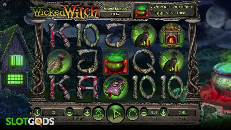 Wicked Witch Slot - Screenshot 