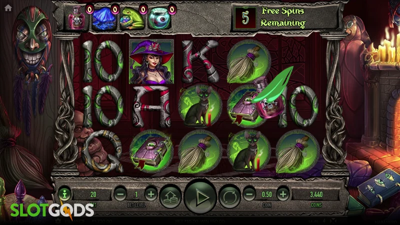Wicked Witch Slot - Screenshot 2