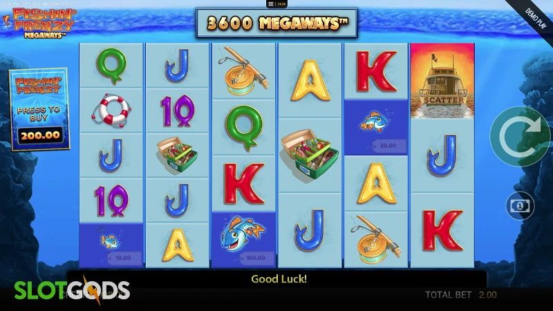 Fishin' Frenzy Megaways Slot - Screenshot 3