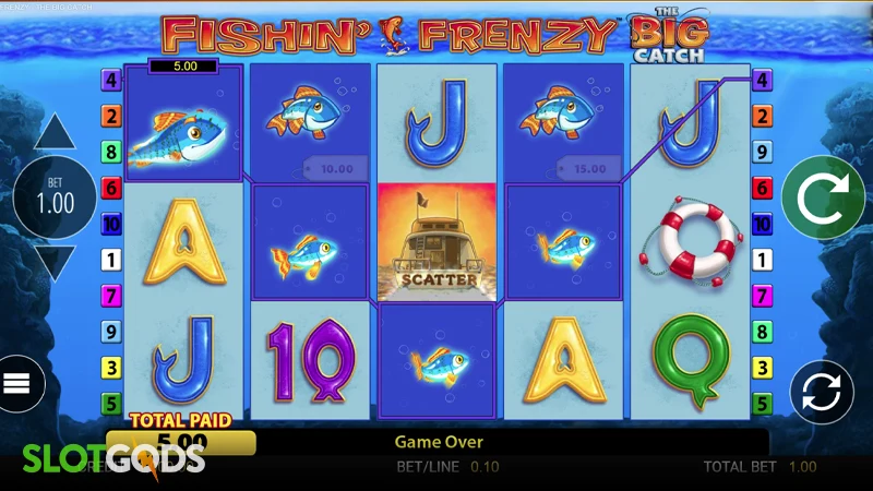 Fishin' Frenzy: The Big Catch Slot - Screenshot 