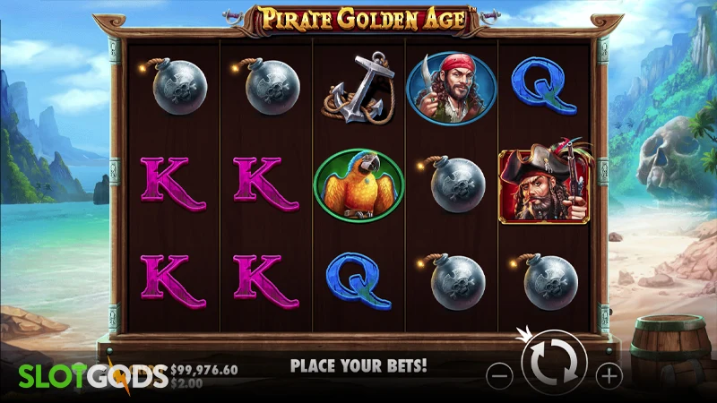 Pirate Golden Age Slot - Screenshot 