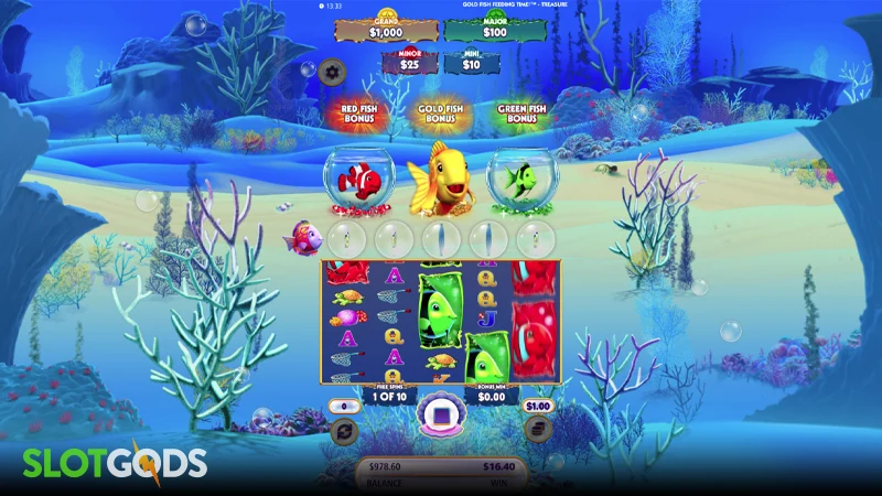 Gold Fish Feeding Time Slot - Screenshot 2
