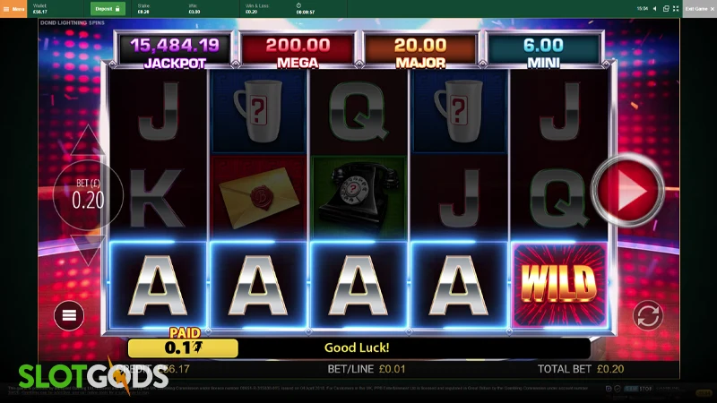 Deal or No Deal Lightning Spins Slot - Screenshot 4