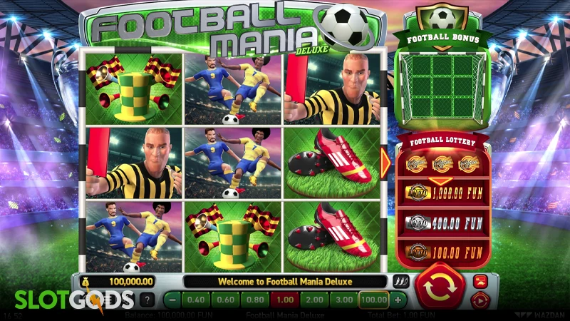 Football Mania Deluxe Slot - Screenshot 
