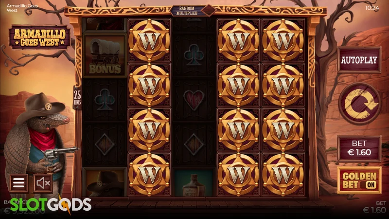 Armadillo Goes West Slot - Screenshot 2