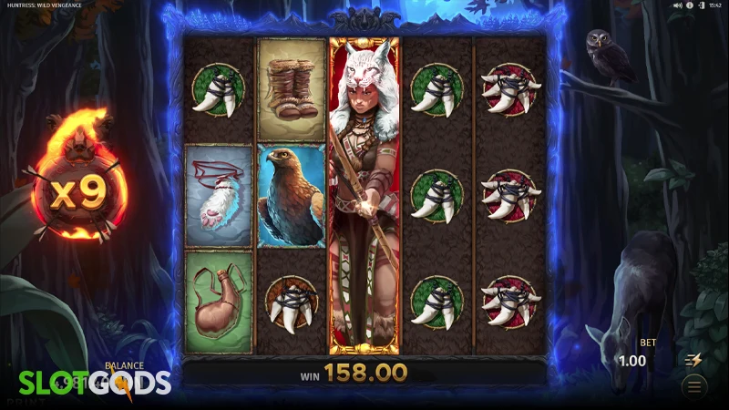 Huntress Wild Vengeance Slot - Screenshot 4