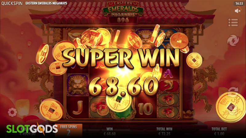 Eastern Emeralds Megaways Slot - Screenshot 4