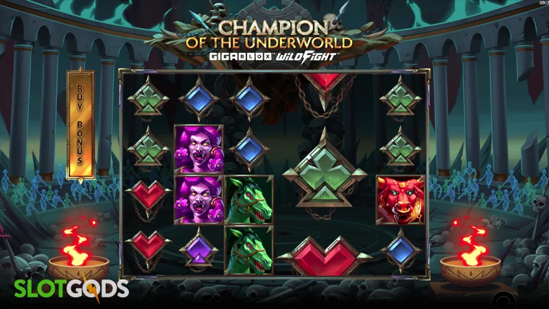 Champion of the Underworld Slot - Screenshot 
