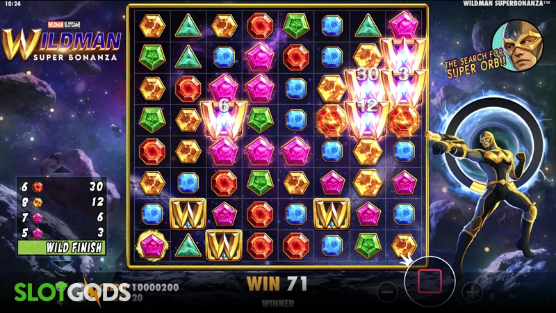 Wildman Super Bonanza Slot - Screenshot 4