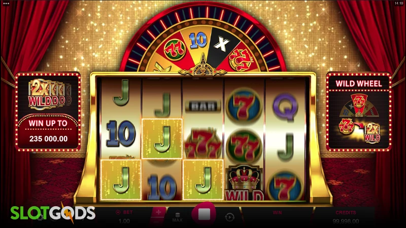 777 Royal Wheel Slot - Screenshot 2