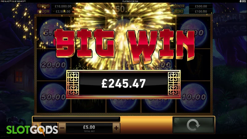 Blue Wizard Slot - Screenshot 3
