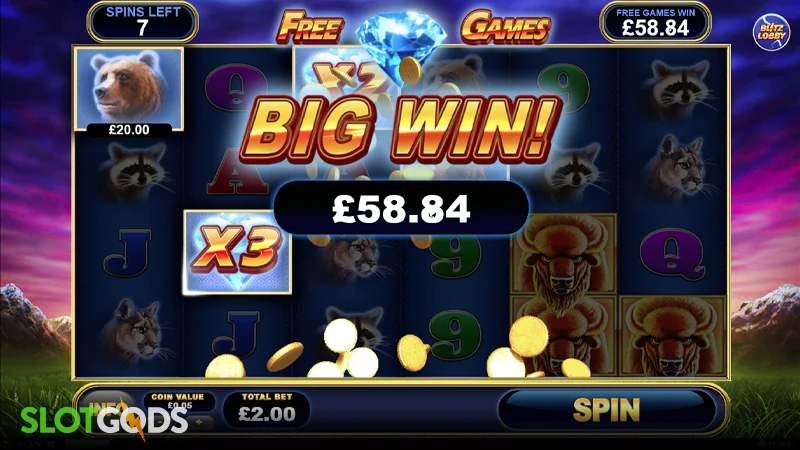 Buffalo Blitz Slot - Screenshot 4